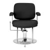 Fotel fryzjerski Omega Astra Plus czarny
